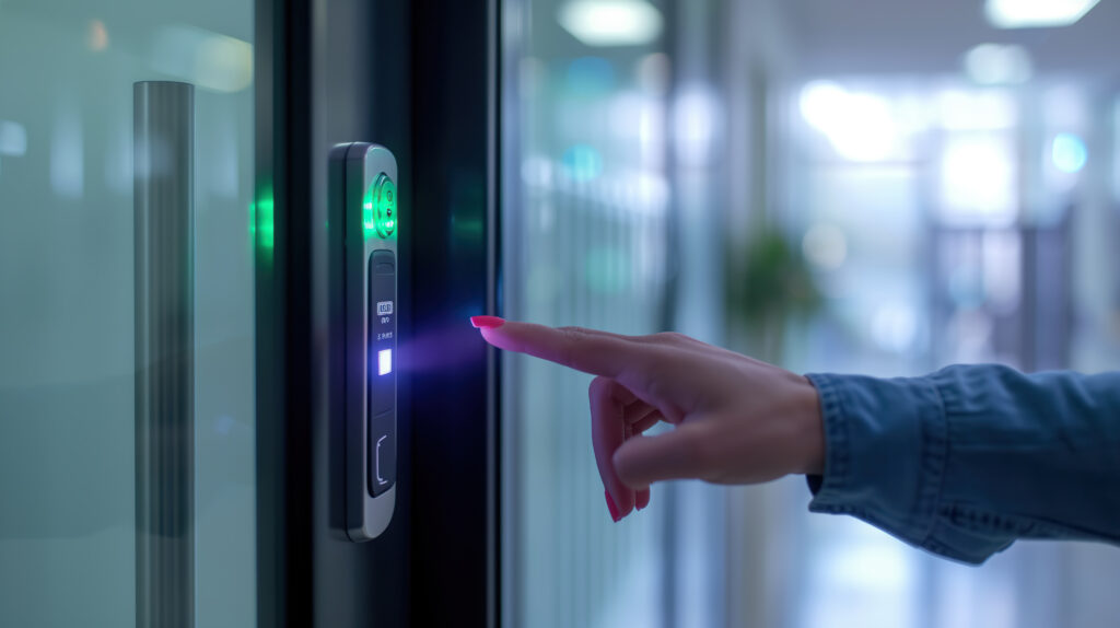 out door lock system for security( Access Control)