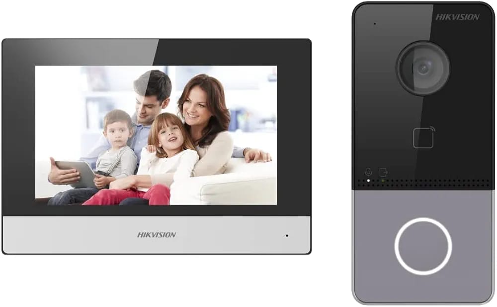 Door intercom system for security